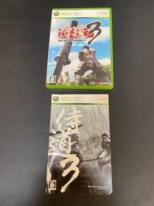 Samuri Dou 3  Way of the Samurai 3 Import Japan Xbox 360 Japanese ver. - Picture 1 of 5