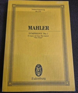 Symphony 1 D Maj M.s. Redlich, Paperback by Mahler, Gustav (COP), Like New Us... - Picture 1 of 3