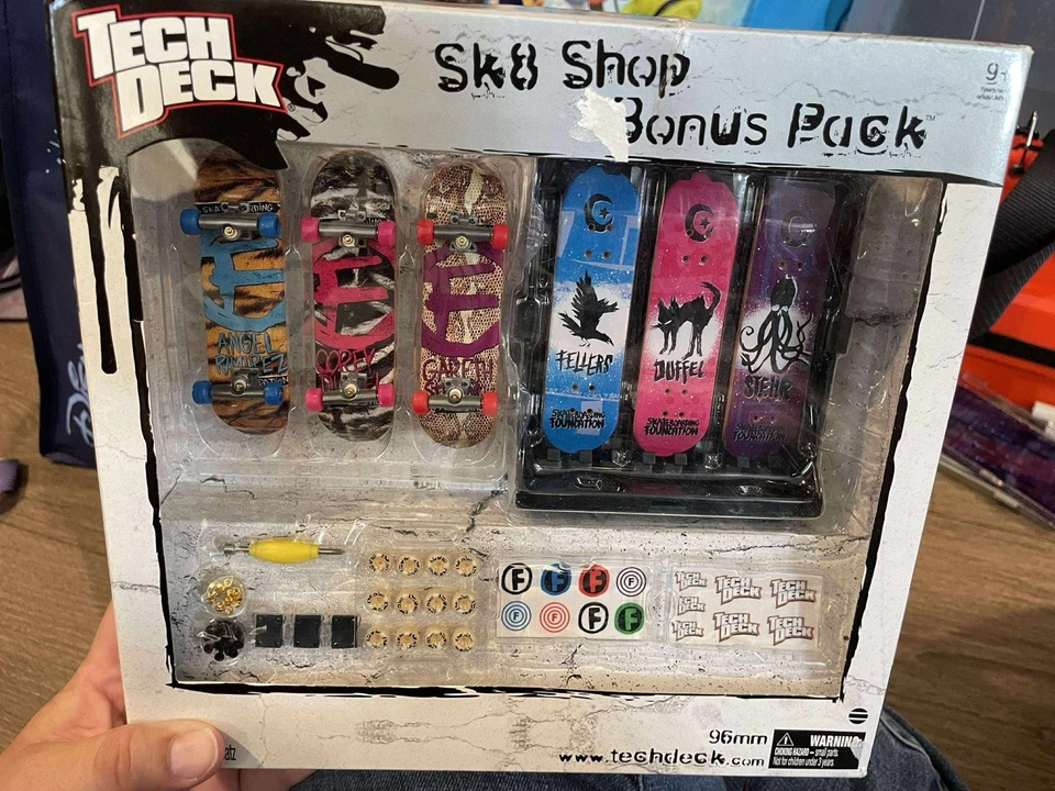 TECH DECK SK8 Shop Bonus Pack Fingerboard Skate Pack Foto 1 de 4