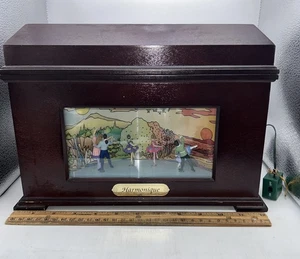 Mr Christmas Crosley 19th Century Ballroom Dancers Music Box #24008 Christmas - Picture 1 of 12