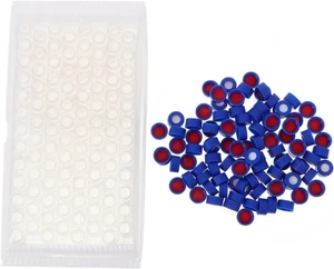 CLISPEED 100pezzi Fiale Di Vetro Campioni Contenitori Per Cromatografia FC076 - Foto 1 di 6