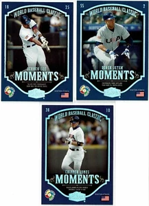 USA - 2006 World Baseball Classic Moments (3) D.Lee/Derek Jeter/Chipper Jones - Picture 1 of 2