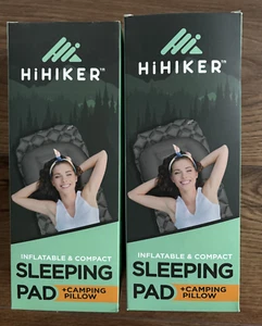 2 HiHiker Camping Isomatte - Ultraleichte Backpacking Luftmatratze mit Kissen - Bild 1 von 5