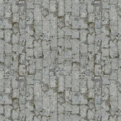 MYTINYWORLD Puppenhaus Miniatur Steinweg mit Moosmuster Verkleidung