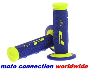 PROGRIP 791 GRIPS BLUE FLO HIVIZ SOFT TOUCH HUSQVARNA TC TE FC FE 125/250/350 - Picture 1 of 2