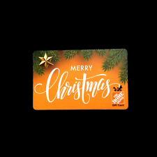 The Home Depot Merry Christmas NEW 2022 COLLECTIBLE GIFT CARD $0#0201