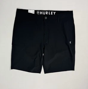 Hurley Men's 36x10 All Day Hybrid Quick Dry 4 Way Stretch Short NWT Summer Black - Picture 1 of 9
