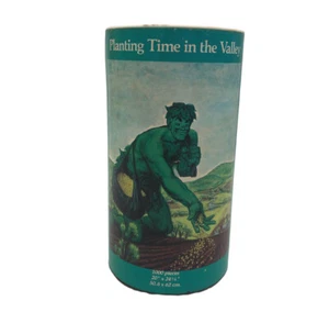 1981 Green Giant "Planting Time In the Valley" 1000 pcs Sprouts Bedtime Puzzle - Picture 1 of 1