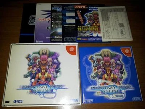 PHANTASY STAR ONLINE JAPANESE JAP JP SEGA JAPAN DC DREAMCAST VIDEOGAMES GAMES - Picture 1 of 1