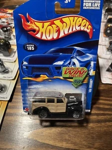 Woodie #185 California Classics 55070 Mattel 2002 años 40 ruedas largas Hot Wheels - Imagen 1 de 2