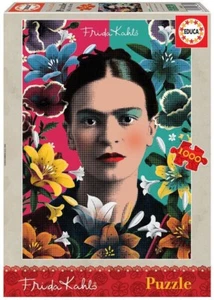 NEW Educa Jigsaw Puzzle 1000 Pieces 18493 Frida Kahlo - Foto 1 di 2