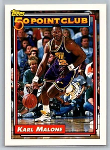 1992-93 Topps #199 Karl Malone - Picture 1 of 2