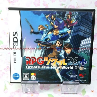 USED Nintendo DS RPG Tsukuru DS+ Create the World 61149 JAPAN IMPORT - Image 1 of 4
