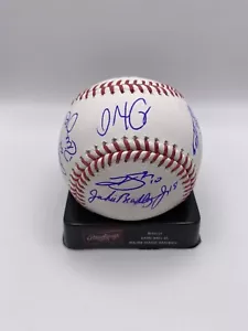 2022 BOSTON RED SOX TEAM SIGNED BASEBALL CORA STORY JBJ SALE DALBEC 15 PSA JSA - Picture 1 of 5
