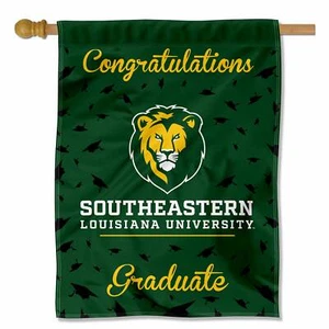 Southeastern Louisiana University Graduation Gift Decorative Flag - Picture 1 of 3