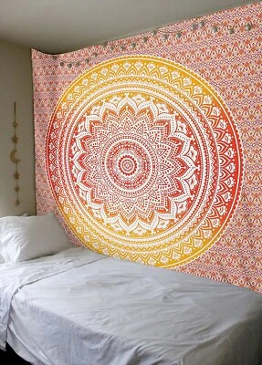 Mandala Tapestry Indian Wall Hanging Home Decor Bohemian Hippie Bedspread Throw - Image 1 of 4