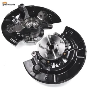 Par de cojinetes de buje de rueda y nudillo de dirección delantera para Toyota Camry 2,4 L 2007-2009 - Imagen 1 de 8