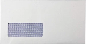 Q-Connect DL Envelopes Window Self Seal 80g Business (1000 Pack) KF3455 - White - Picture 1 of 2