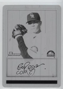 2009 Bowman Prospects Printing Plate Black 1/1 Esmil Rogers #BP46 n8a - Picture 1 of 3