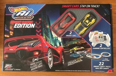 New HOT WHEELS Ai SMART CARS - Intelligent Race System 2 CARS & CONTROLLERS 2.4 - Image 1 of 4