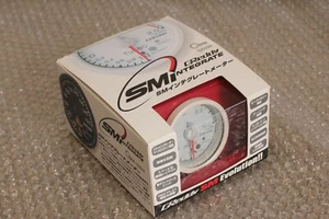 JDM NEW GReddy 60mm White SMIntegrate oil pressure gauge meter Defi link rare - Picture 1 of 5