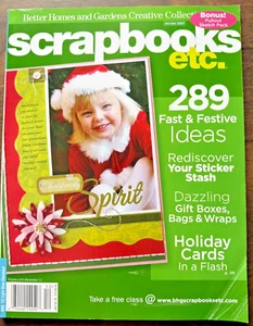 Scrapbooks etc. Magazine - Nov/Dec 2007 - Vintage & NLA - Scrapbooking - Picture 1 of 1