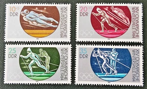 DDR 1983 Olympische Winterspiele in Sarajevo MiNr.: 2839/42 postfrisch - Bild 1 von 1