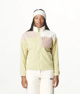 Jersey de lana para mujer cremallera imagen mediana orgánico Arcca FZ cáñamo marrón invierno lana - Imagen 1 de 5