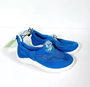 Speedo Kinder atmungsaktive Mesh Slipper Wasserschuhe Gr. S (5-6) blau Neu mit Etikett - Bild 1 von 5