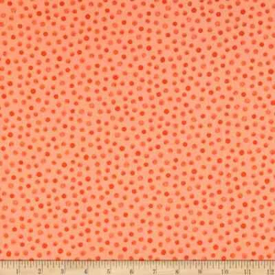 Susybee TONAL DOT LIGHT CORAL Quilt Fabric sold by 1/2 yard SB20157-420 - Image 1 of 2