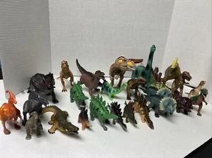 Lot of 25 Various Toy Dinosaur Plastic Medium-Small Sizes 1990s - Current - Picture 1 of 9