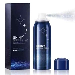 Shiny Body GLITTER SPRAY 11fl 60ml BODY AND HAIR-Shimmer Exp 2027 - Picture 1 of 3