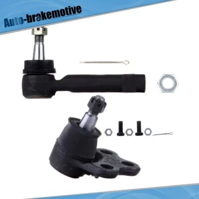 2x rótulas inferiores delanteras extremo de varilla de amarre exterior para Chevrolet Venture 1999-2004 Foto 1 de 4