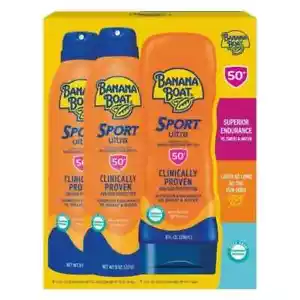 Banana Boat Sport Ultra Performance Sonnenschutz Pack breit LSF 50 | EXP 8/24 - Bild 1 von 3