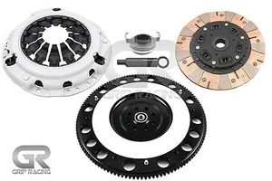 GR STAGE 3 DUAL FRICTION CLUTCH+FLYWHEEL FITS IMPREZA WRX LEGACY GT 2.5L TURBO - Picture 1 of 11