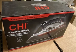 CHI Professional Steam Iron 1700W XL 10’ Cord, 3-Way Auto Shutoff 13101 - Picture 1 of 1