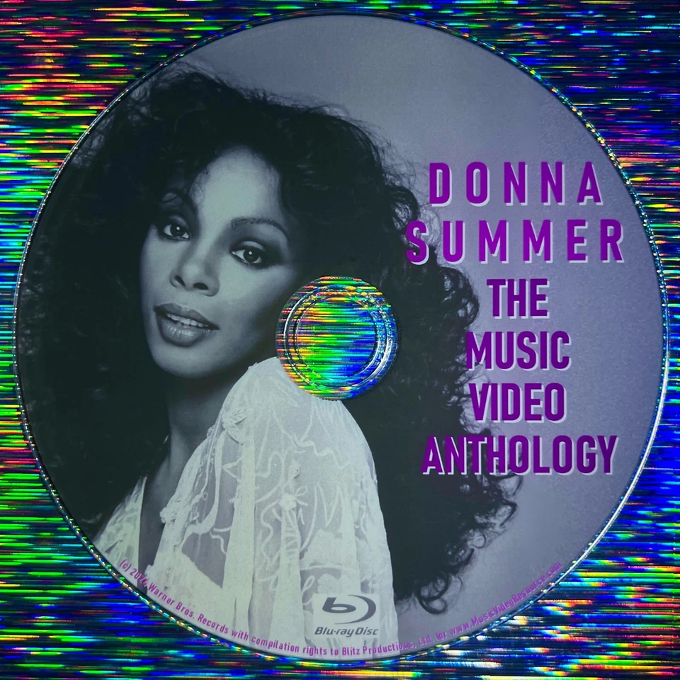 DONNA SUMMER Music Video Anthology Blu-ray DVD (OVER 30 Vids and Remix Versions) - Image 1 of 4