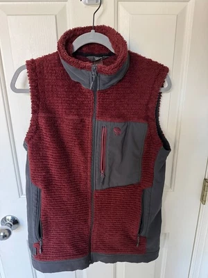 Chaleco polar Mountain Hardwear Monkey Man Deep Pile cremallera completa para hombre M Polartec Foto 1 de 4
