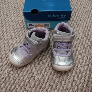 Stride Rite Kleinkind Mädchen 6 Weite Schneestiefel Schuh - Bild 1 von 6