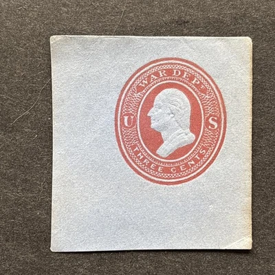 56577 US Stamp BOB 1875 Official Cut Square Sc #UO54 MH SP* - Image 1 of 2