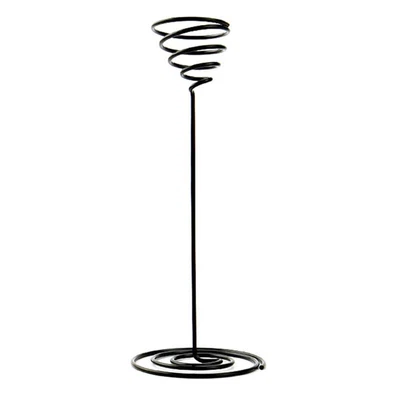 Soporte para maceta de planta con base de piña de aire de hierro negro creativo soporte para bola casera Foto 1 de 4