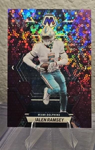 2023 Panini Mosaic No Huddle Purple Mosaic Prizm /50 Jalen Ramsey #146 - Picture 1 of 2