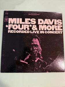 Miles Davis: Four & More - Recorded Live In Concert LP Vinyl US Columbia - Picture 1 of 13