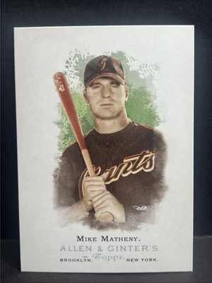 2006 Topps Allen & Ginter #85 Mike Matheny SP Short Print - Image 1 of 3