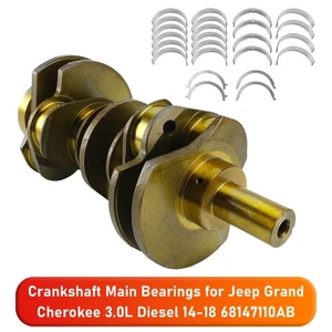Rodamientos principales del cigüeñal para Jeep Grand Cherokee 3,0 L diésel 14-18 68147110AB - Imagen 1 de 13