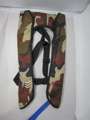 Eyson Safety M-33 Adult Manual Inflatable PFD Life Jacket Preserver Camo w/ CO2 - Image 1 of 4