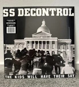 SSD - The Kids Will Have Their Say 1/2 Solid Black & 1/2 Transparent Black Vinyl - Picture 1 of 3