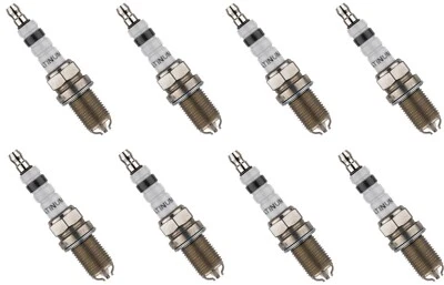 8 bujías OEM BOSCH cable fino de alta potencia doble platino FGR7DQP pre hueco Foto 1 de 2