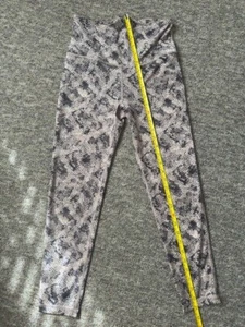 Gap Fit S Summer Light Snake Skin Print Buttersoft Yoga/Running Leggings - Picture 1 of 6