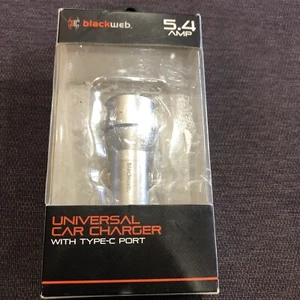 iPhone Car Charger for 11, Pro, & Max (Fast 5.4AMP Dual-Port w/ Light Ring) NEW - Picture 1 of 4